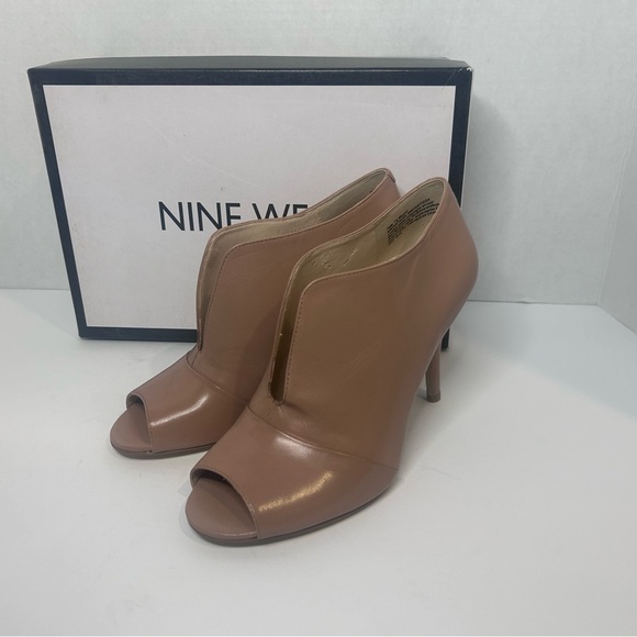 Nine West Sexy Nude peep toe bootie - Picture 7 of 11